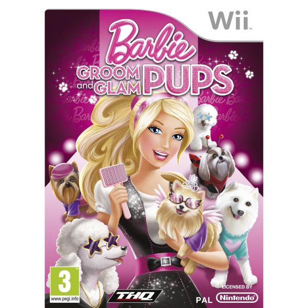 Barbie Groom and Glam Pups